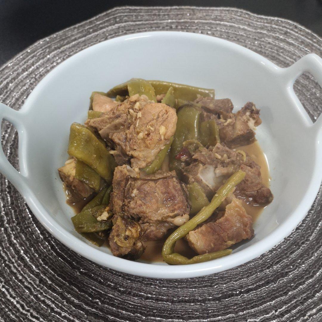 排骨炖豆角