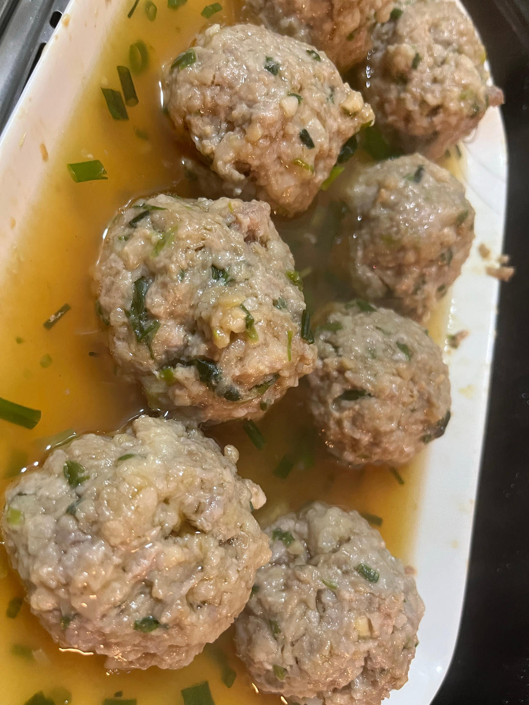 清蒸藕丁肉丸子