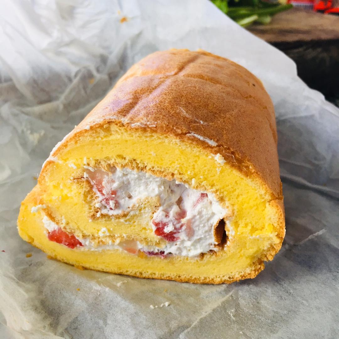 原味蛋糕卷(后蛋法)