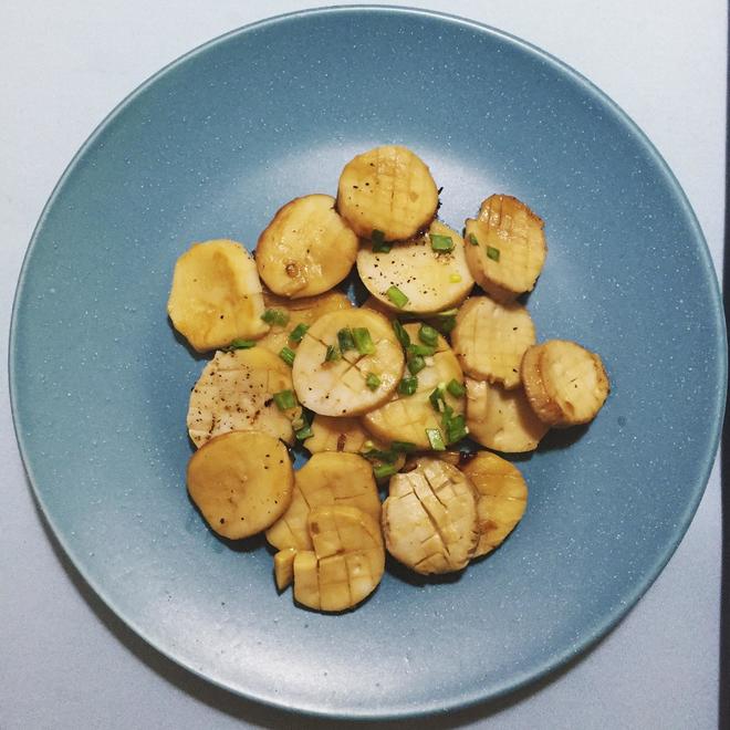 寝室减肥食谱快手美味炒杏鲍菇片的做法