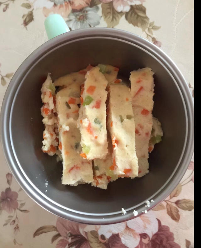 豆腐蔬菜条  宝宝健康食谱