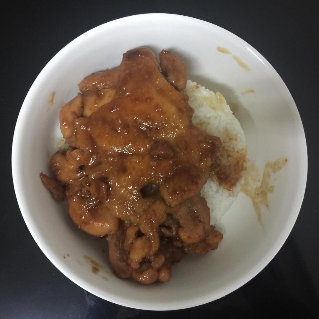 【照烧鸡排饭】