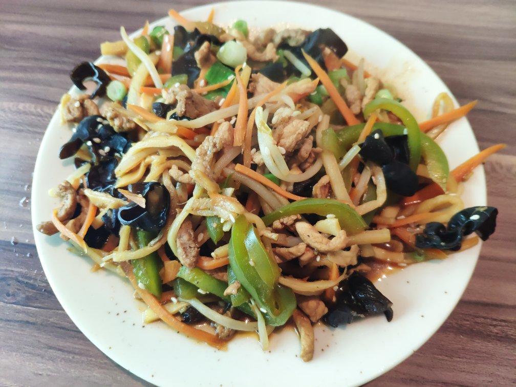 少油版鱼香肉丝，简单快手，好吃下饭