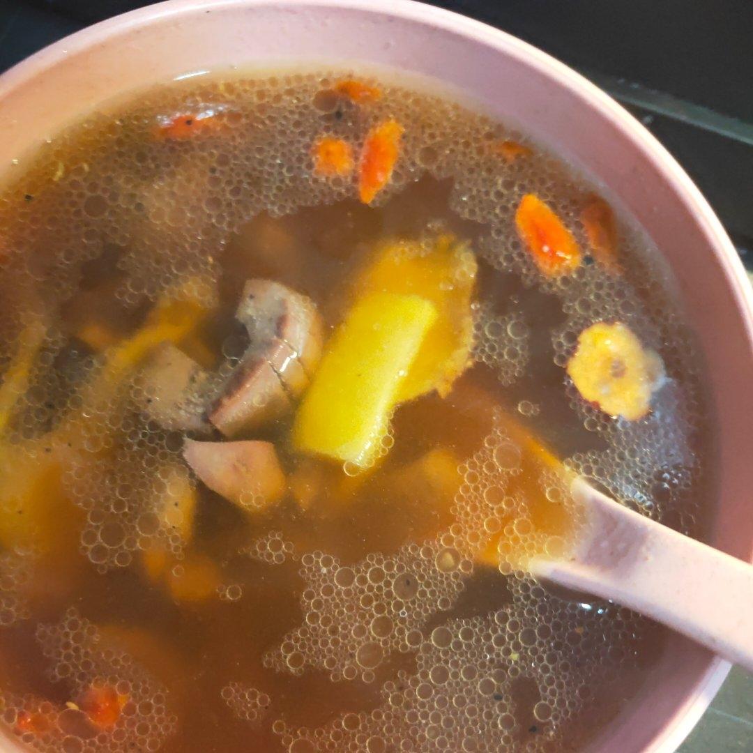 党参红枣猪腰汤