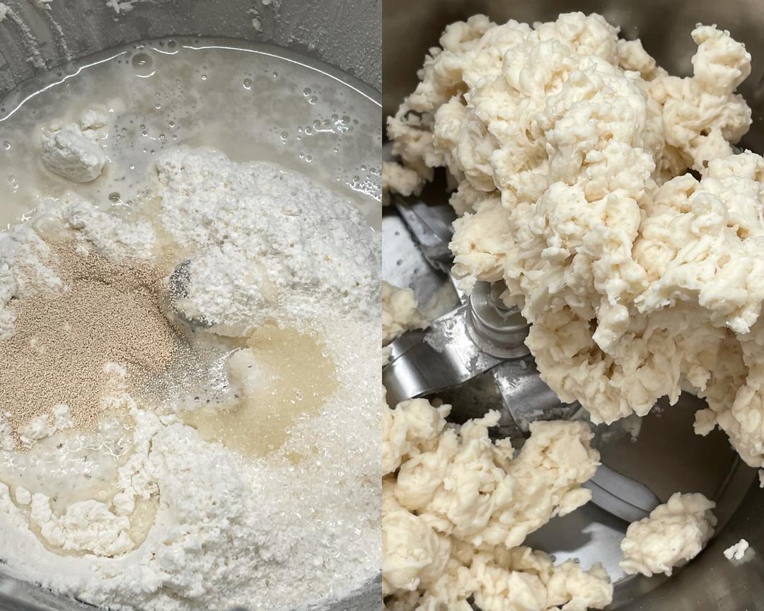 纯奶手撕吐司的做法 步骤1