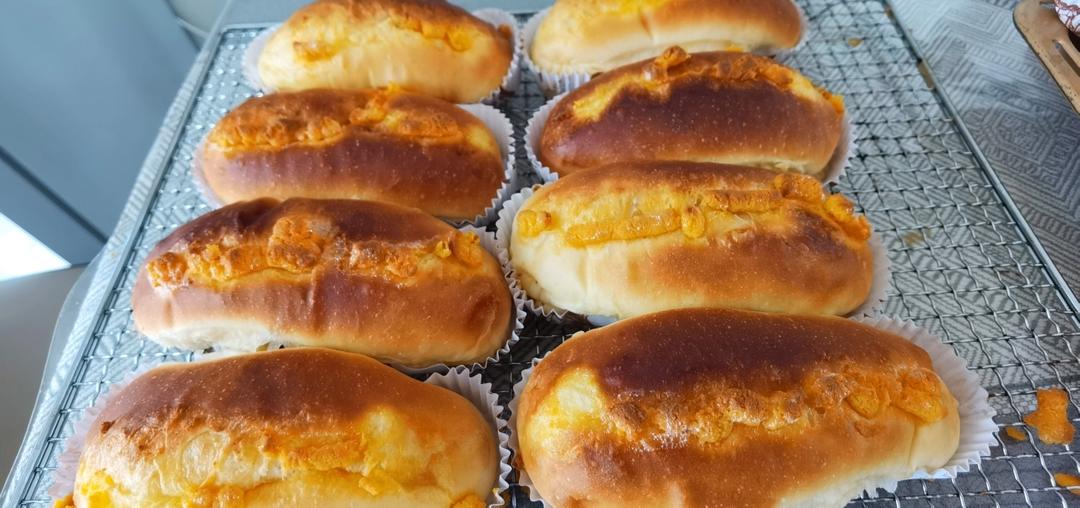 温柔咸香--奶盐小吐司