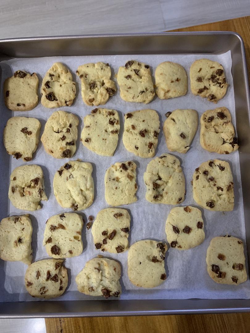 低糖少油版蔓越莓饼干