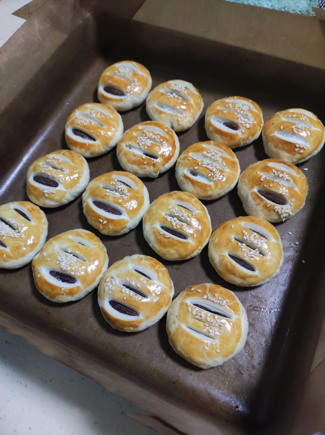 老婆饼（金沙奶黄馅）