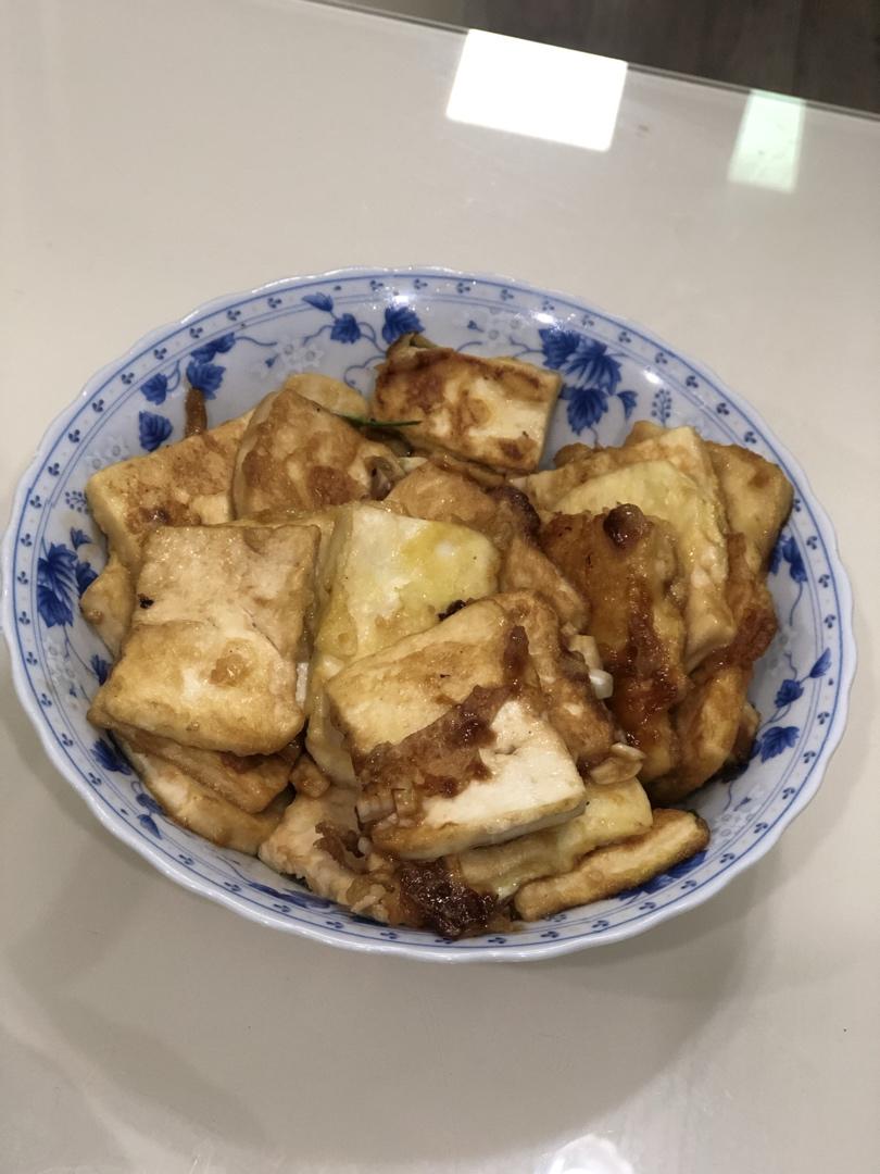 无敌好吃的香煎豆腐