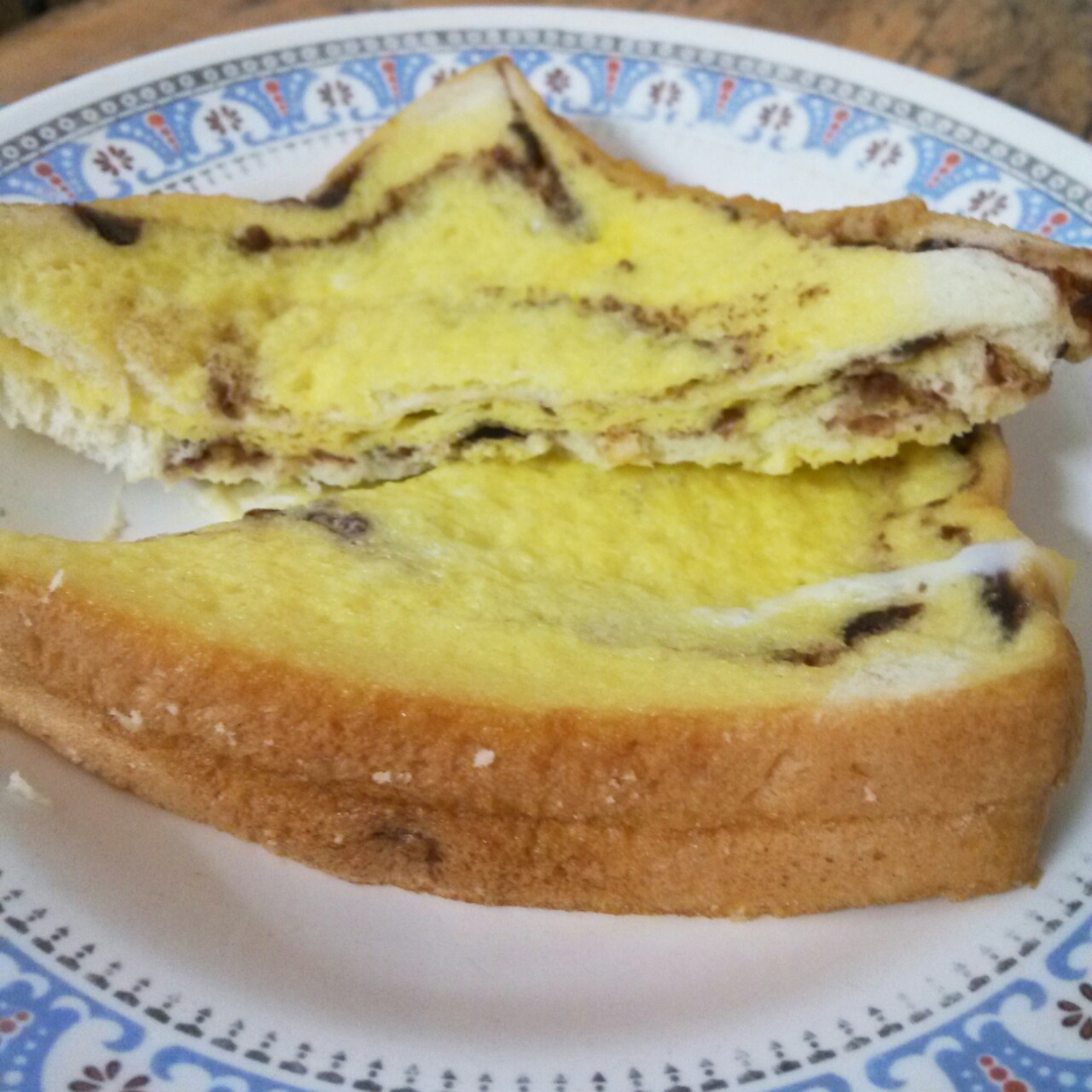 微波炉版西多士