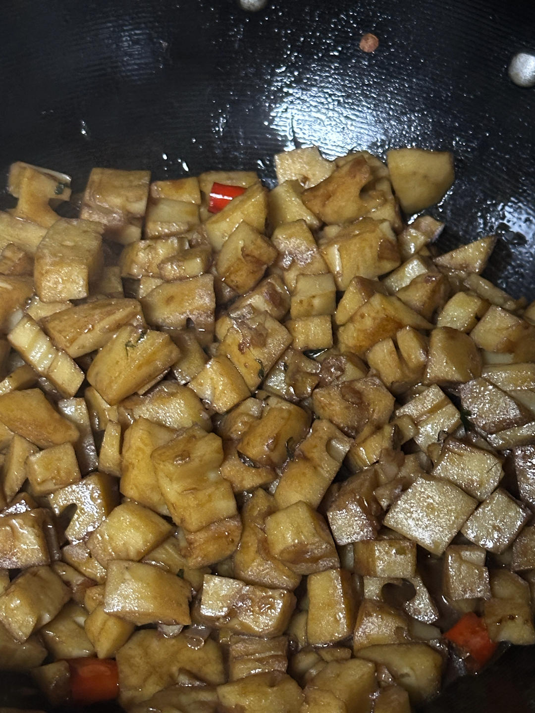 家常快手菜小炒藕丁真香