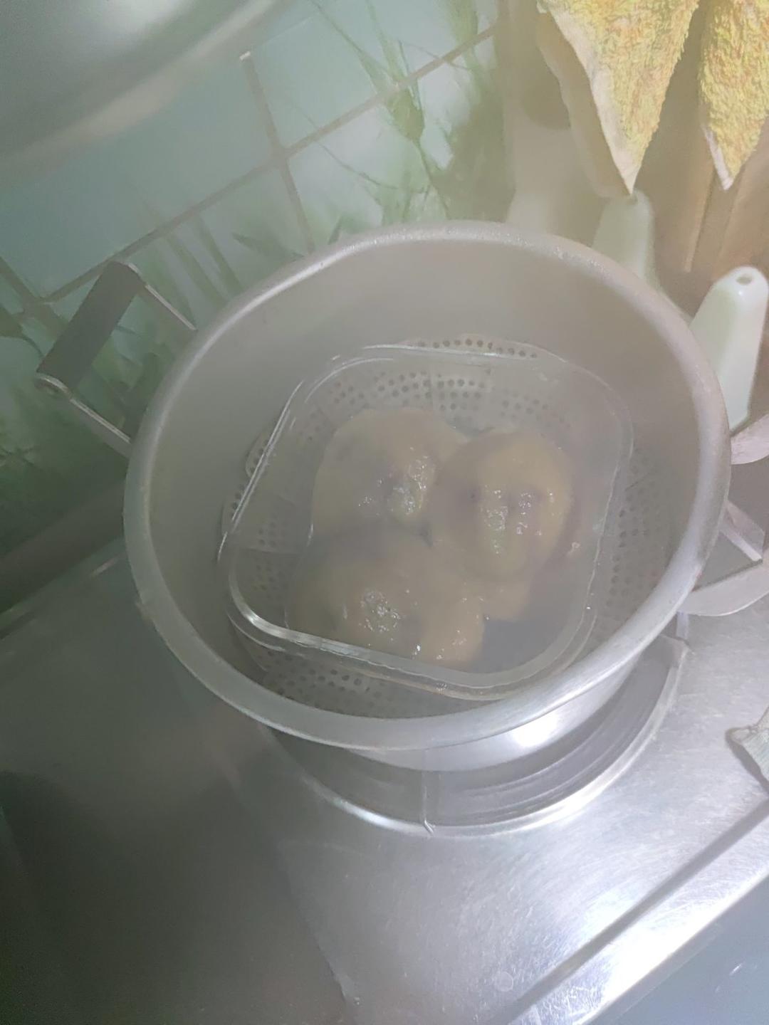南瓜紫薯糯米糍
