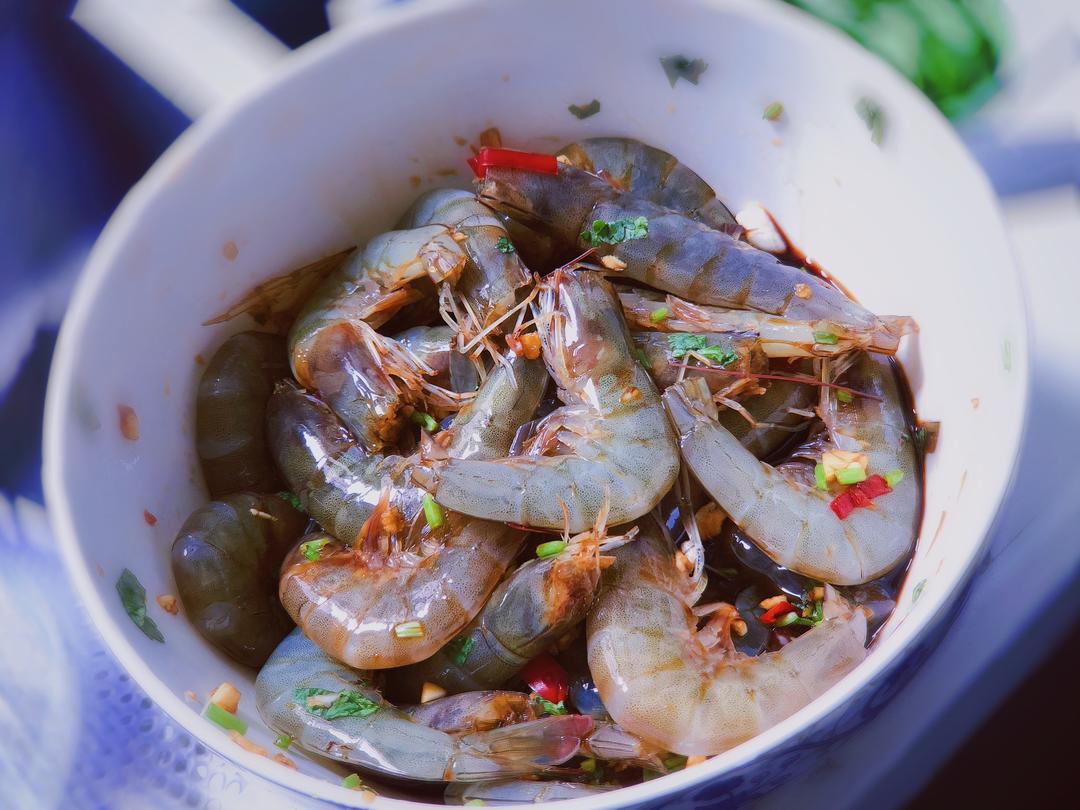 潮汕生腌沙卢虾🦐