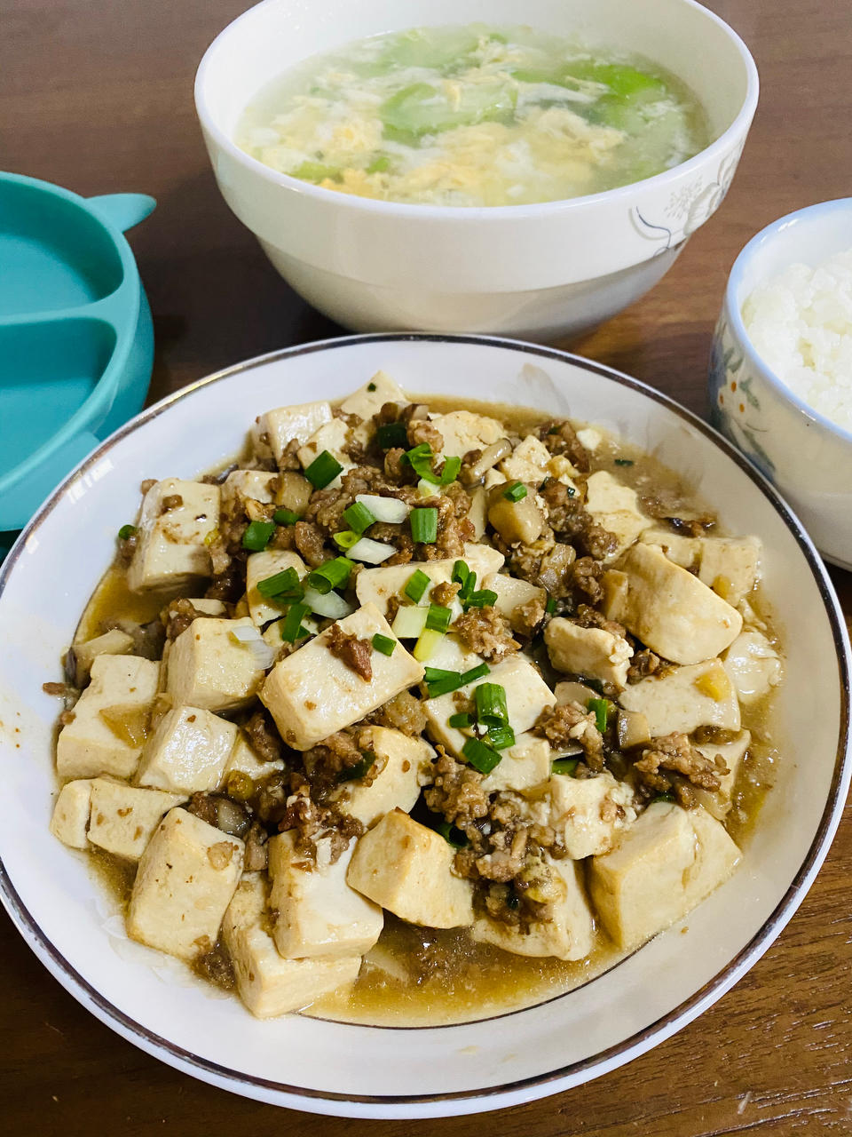 超级下饭的香菇肉沫豆腐