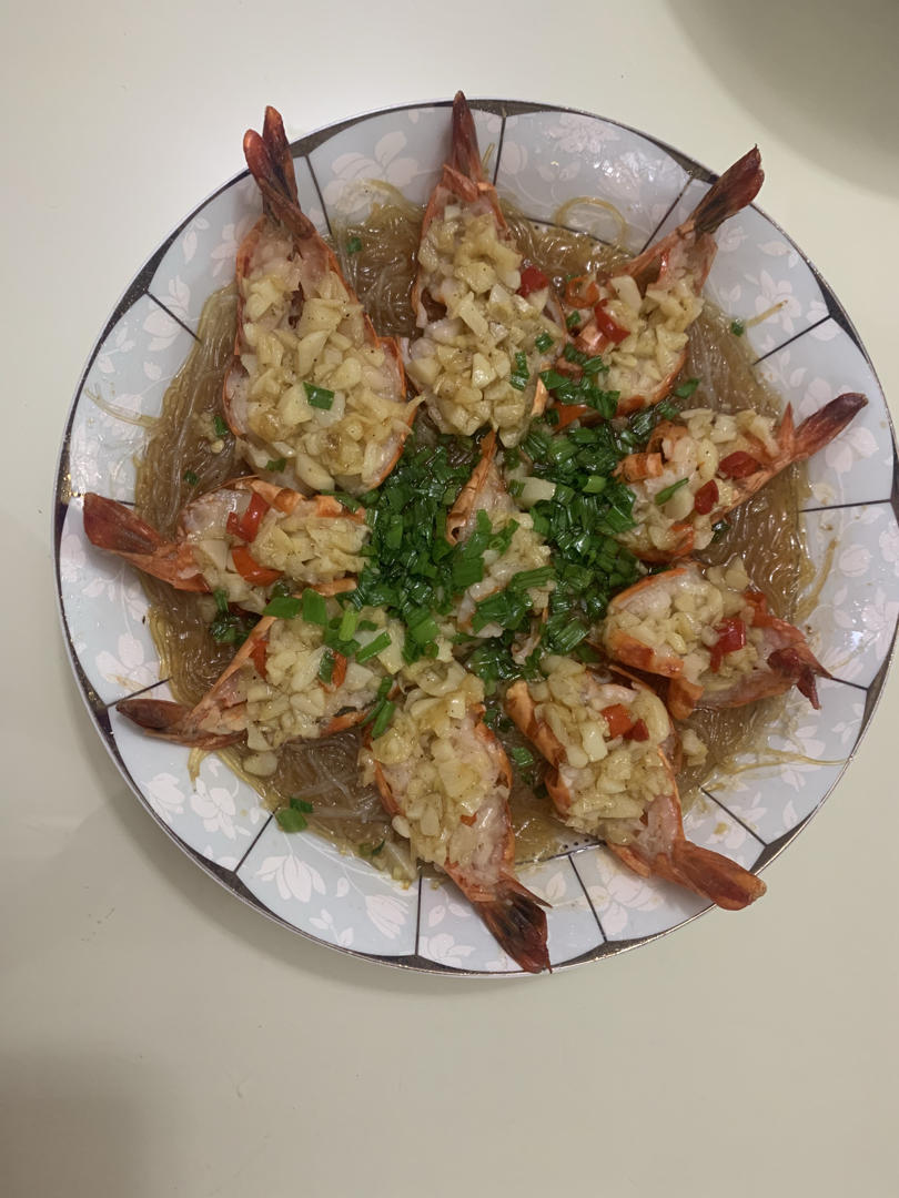 蒜蓉粉丝蒸虾