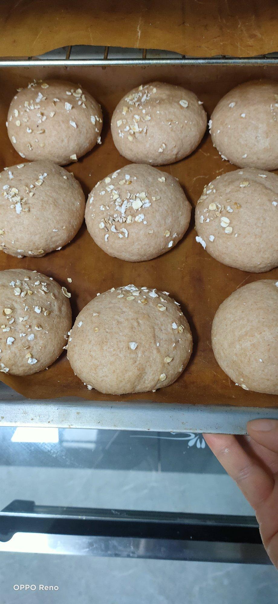 100%全麦面包（无油无糖）