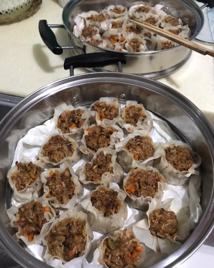 咸香糯米烧麦【糯米饭】