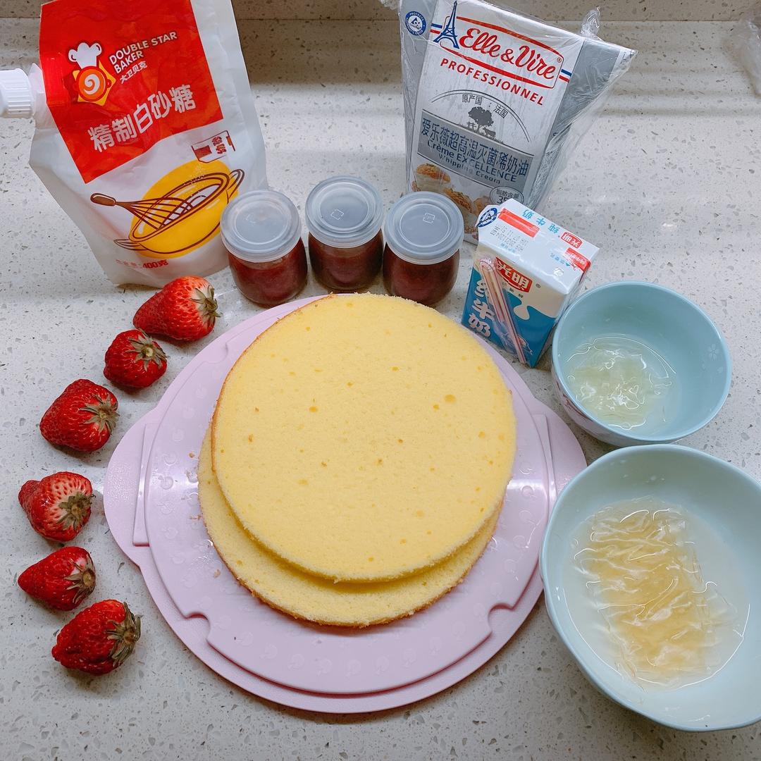 纯奶手撕吐司的做法 步骤1