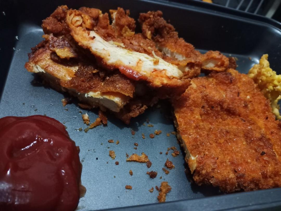 超简单的家庭版炸鸡排