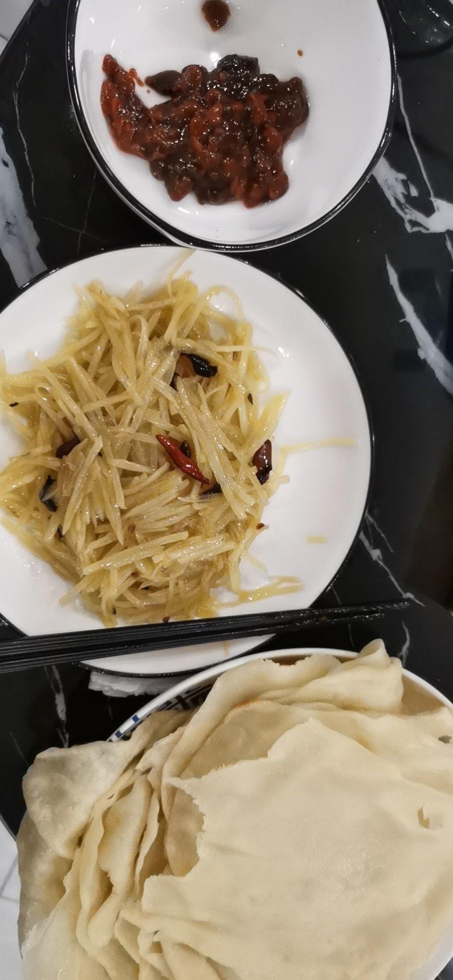 春饼，卷饼