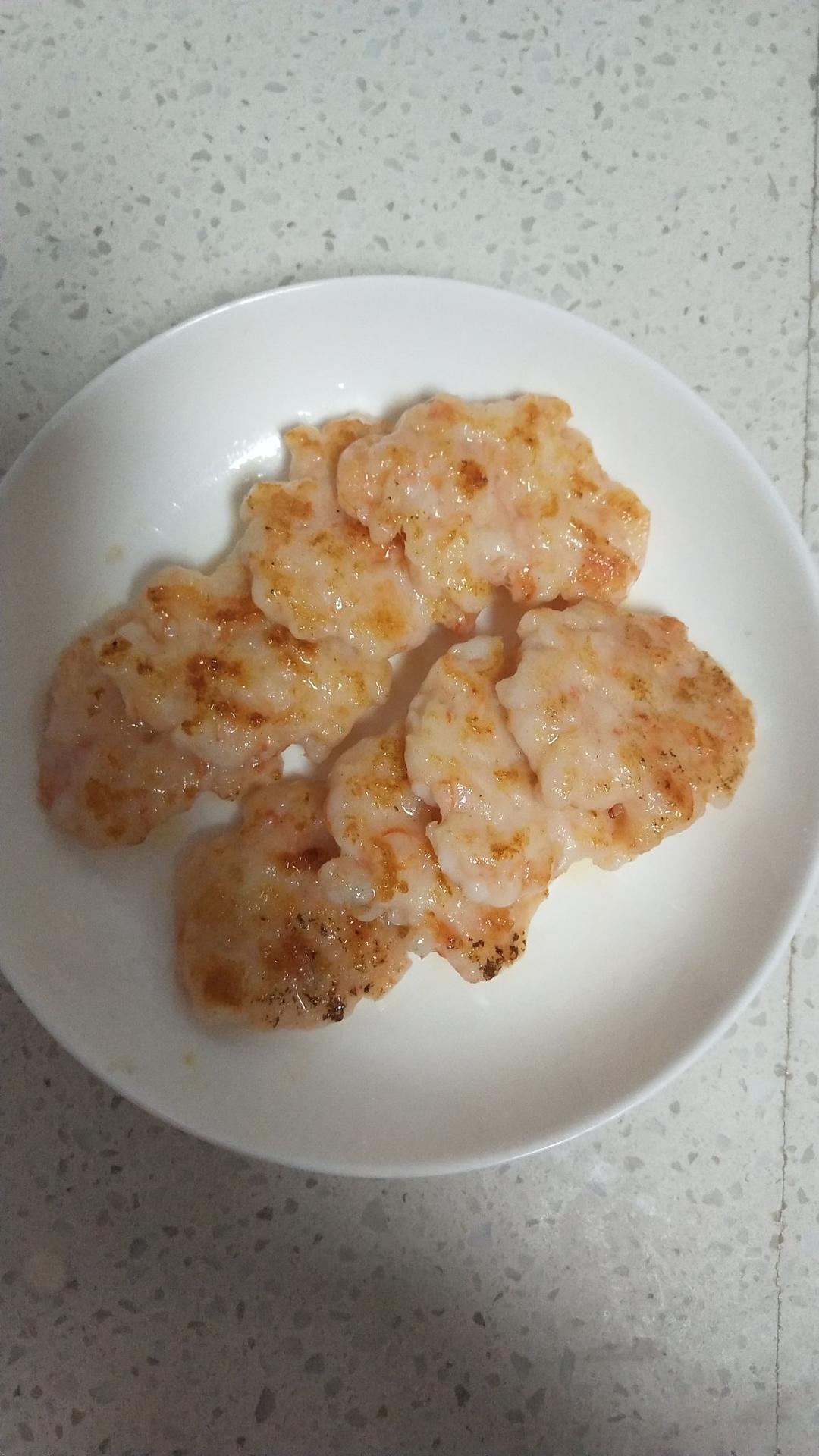 香煎虾饼