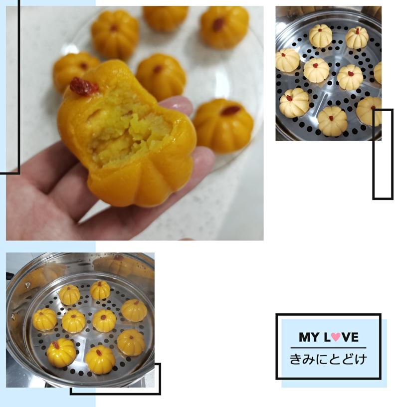 红薯芝士南瓜饼