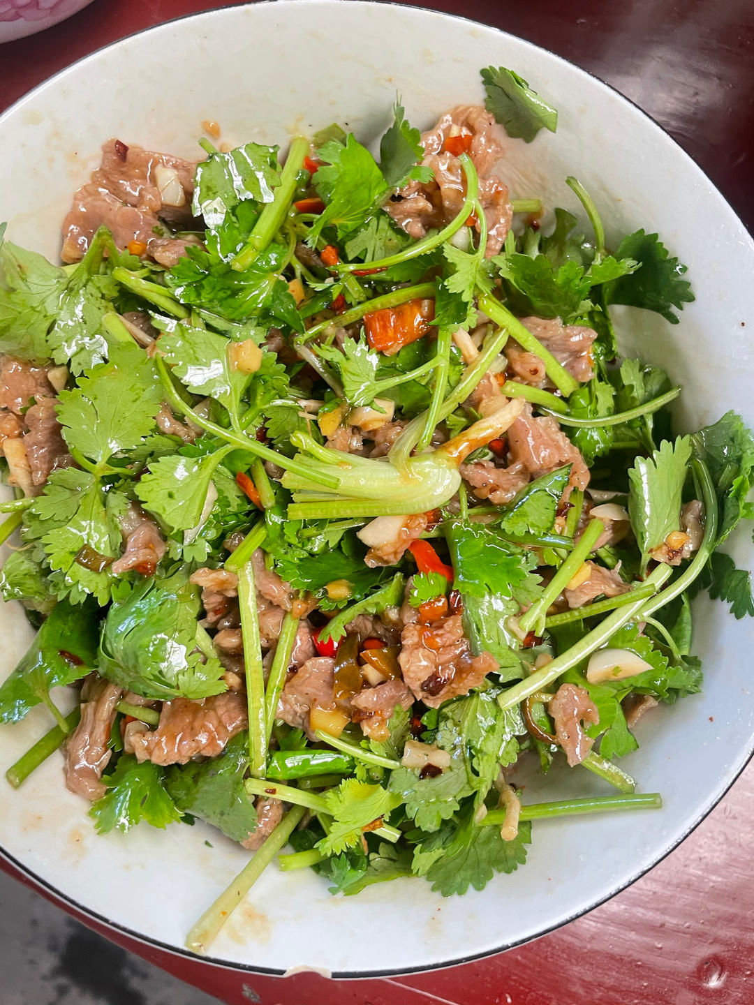 丈母娘吃了都夸的凉拌香菜牛肉