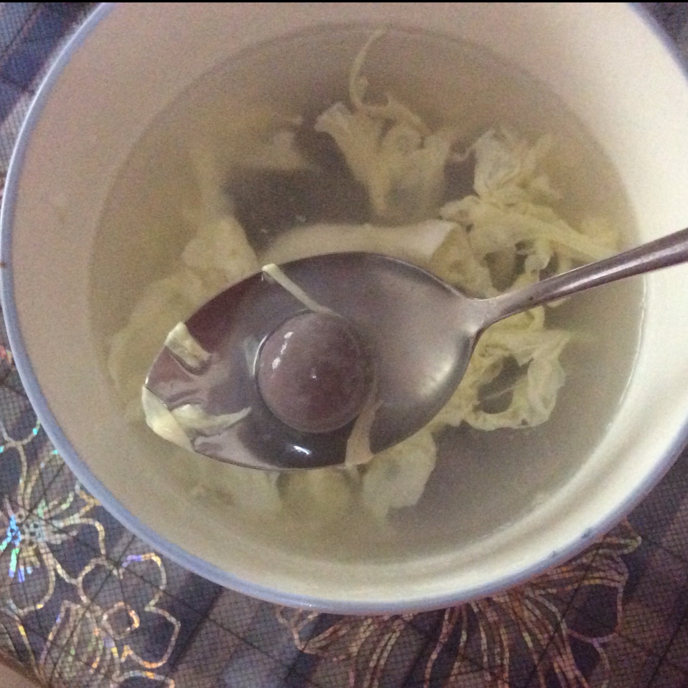 米酒煮汤圆