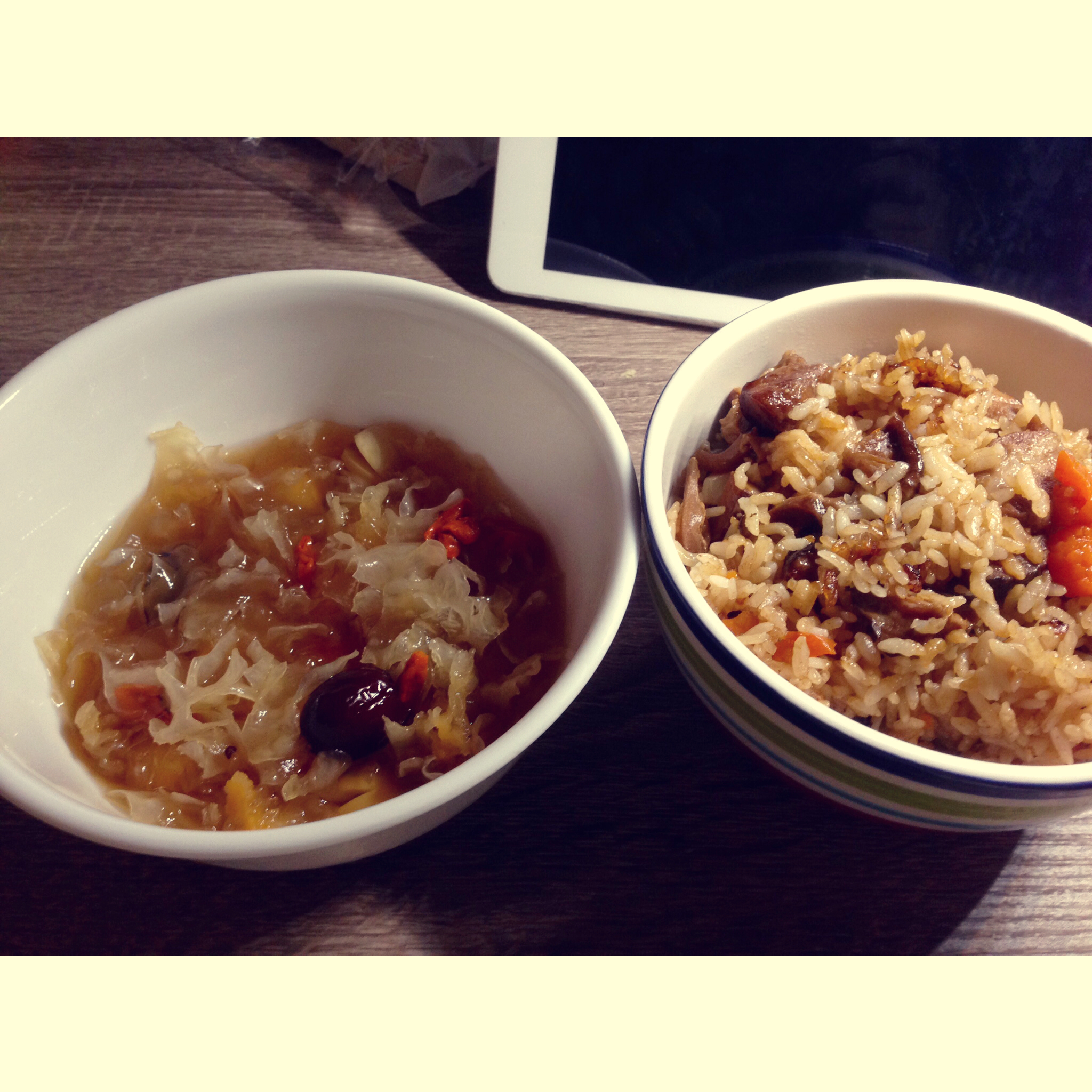 喷香排骨焖饭（爆好吃）