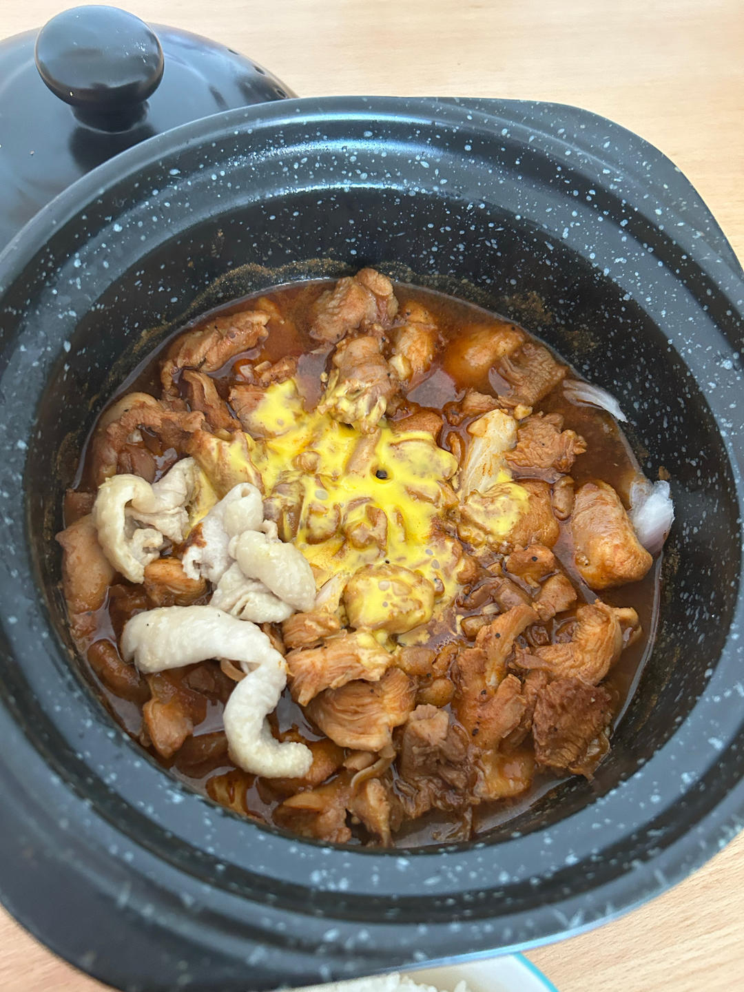 芝士年糕爆辣鸡