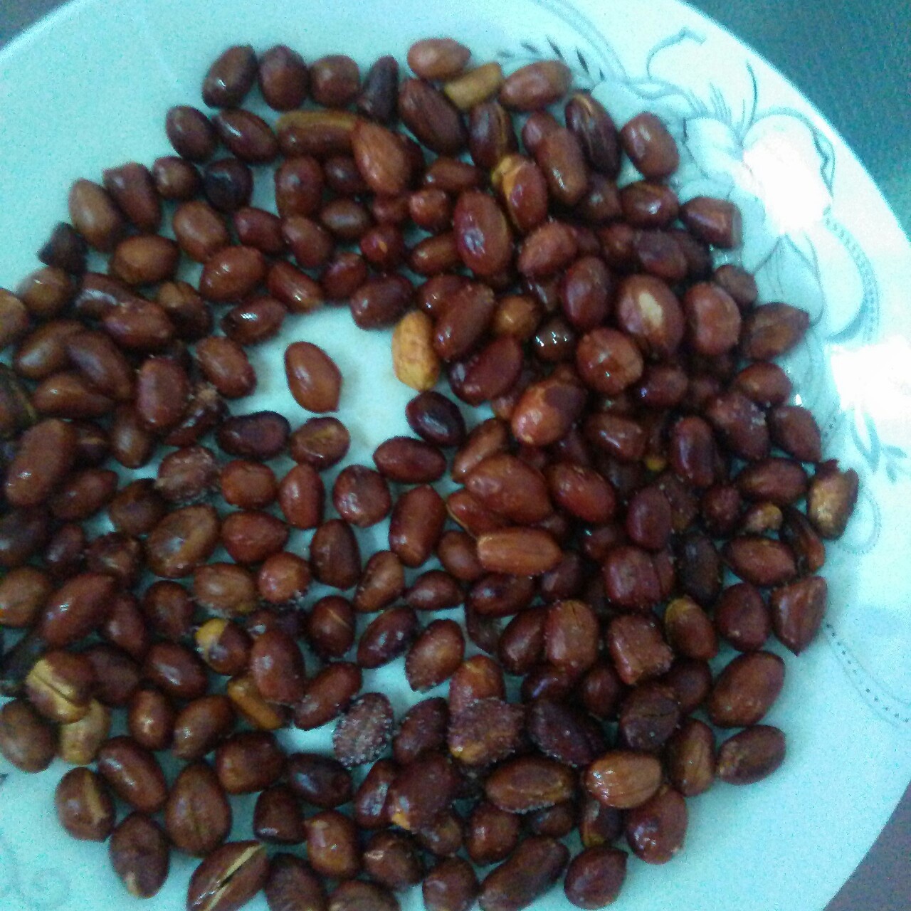 微波炉版炒花生米