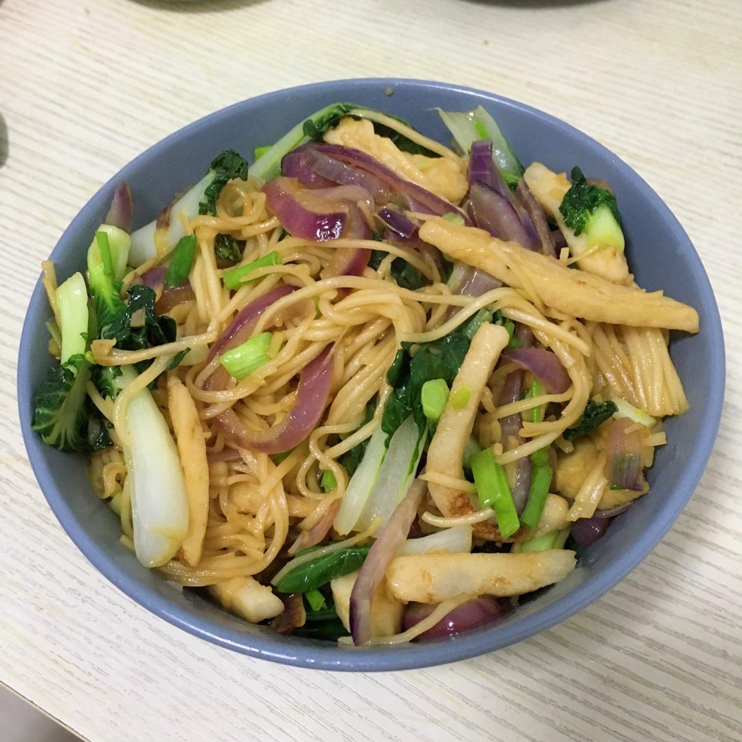 🍜最简单最好吃的家常炒面