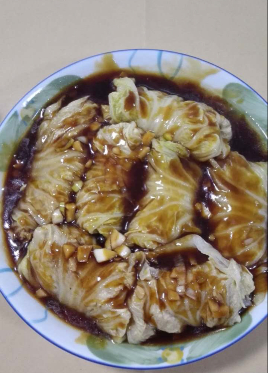 肉酿白菜卷