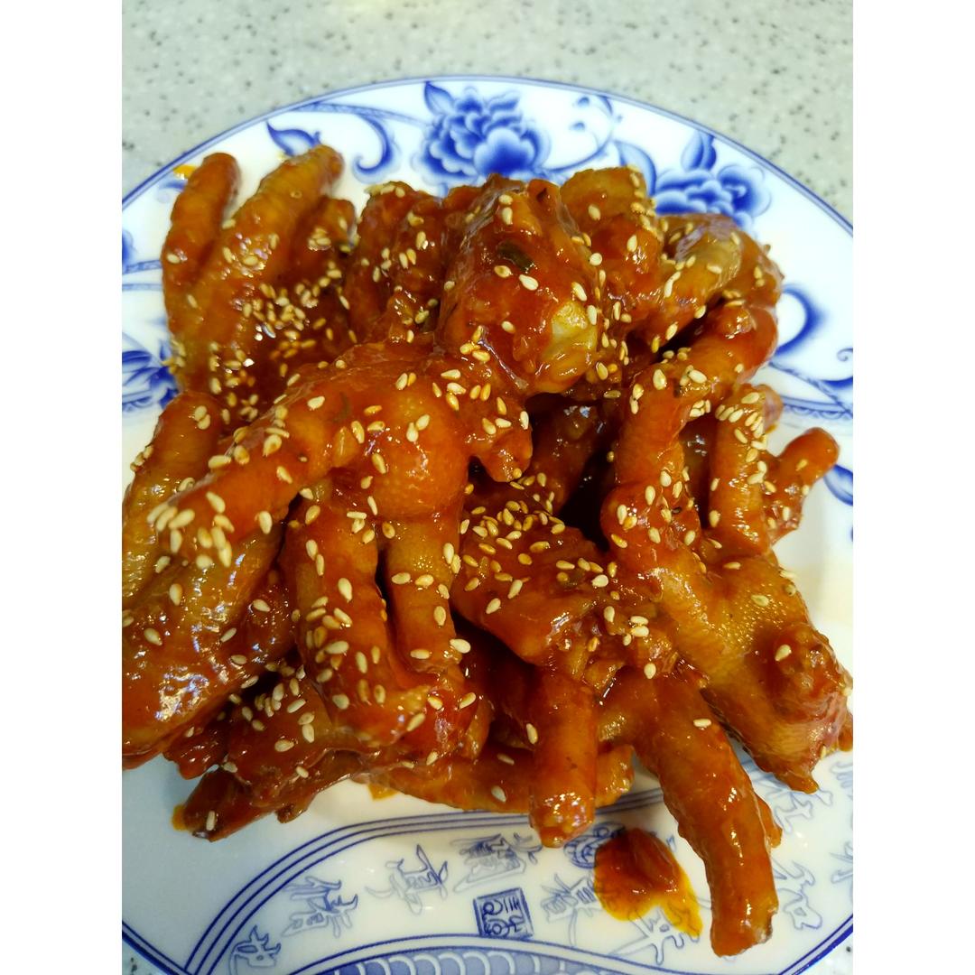 韩式辣酱鸡爪