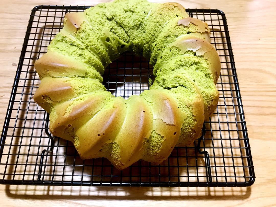 青井老师の抹茶戚风（17cm或18cm中空模）