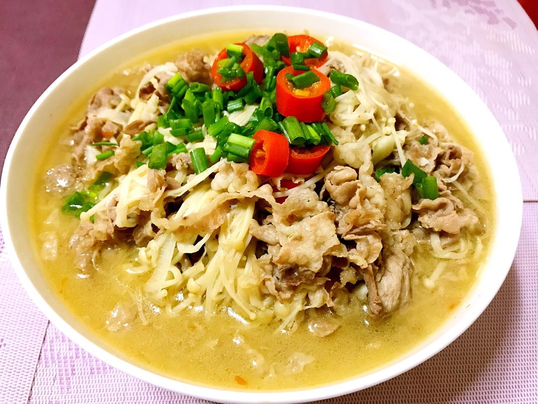 肥牛金针菇