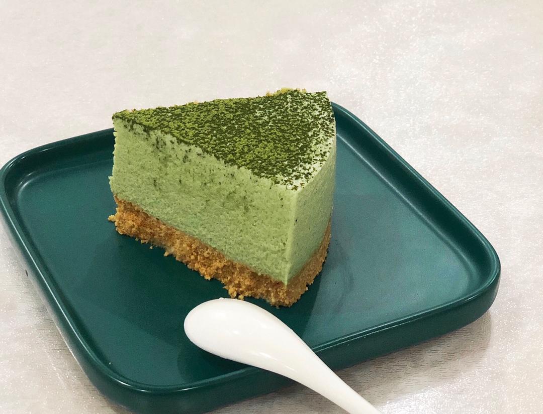 抹茶双享慕斯