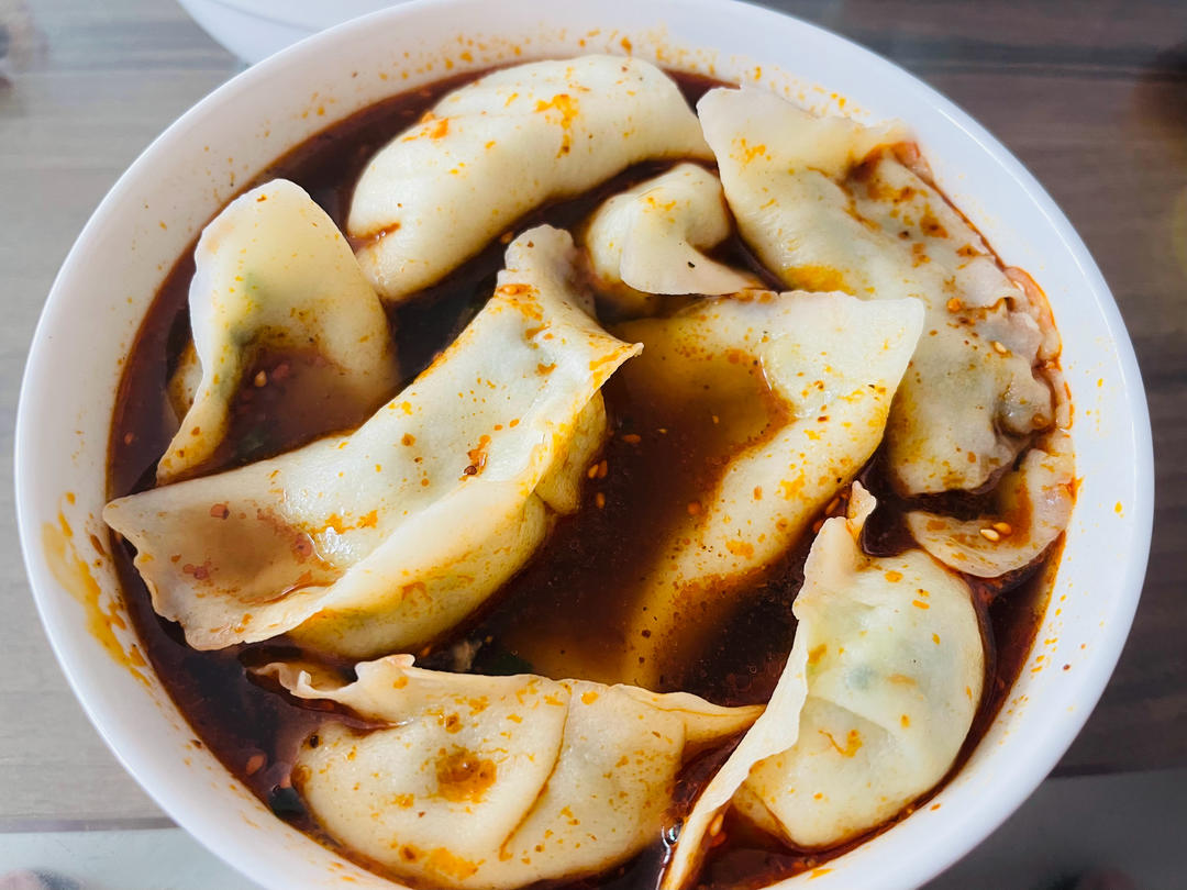 🔥五分钟搞定❗️酸辣开胃一吃就上瘾的酸汤水饺