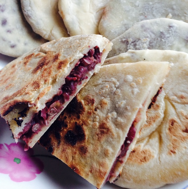 失芯疯做的粒粒红豆饼