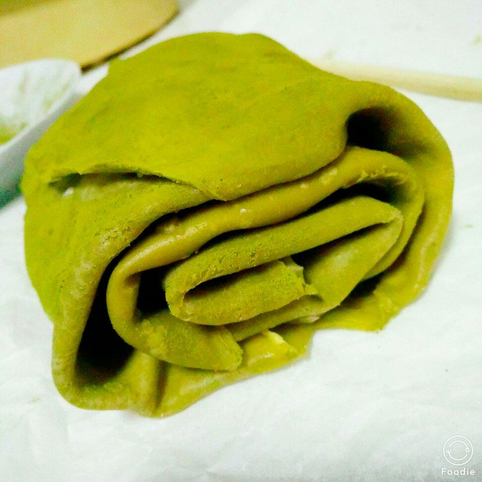 网红食谱│抹茶毛巾卷