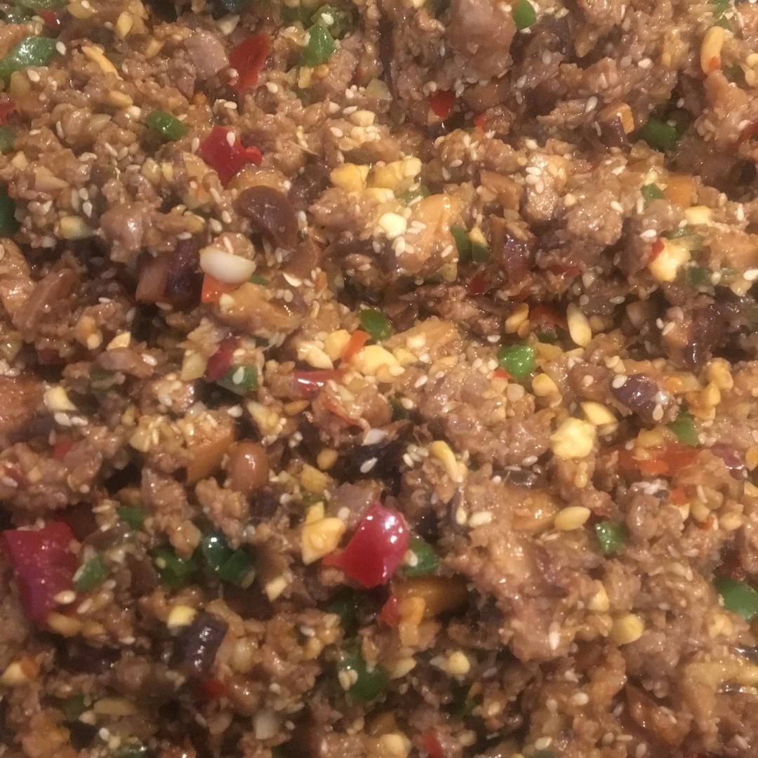 快手香菇牛肉酱