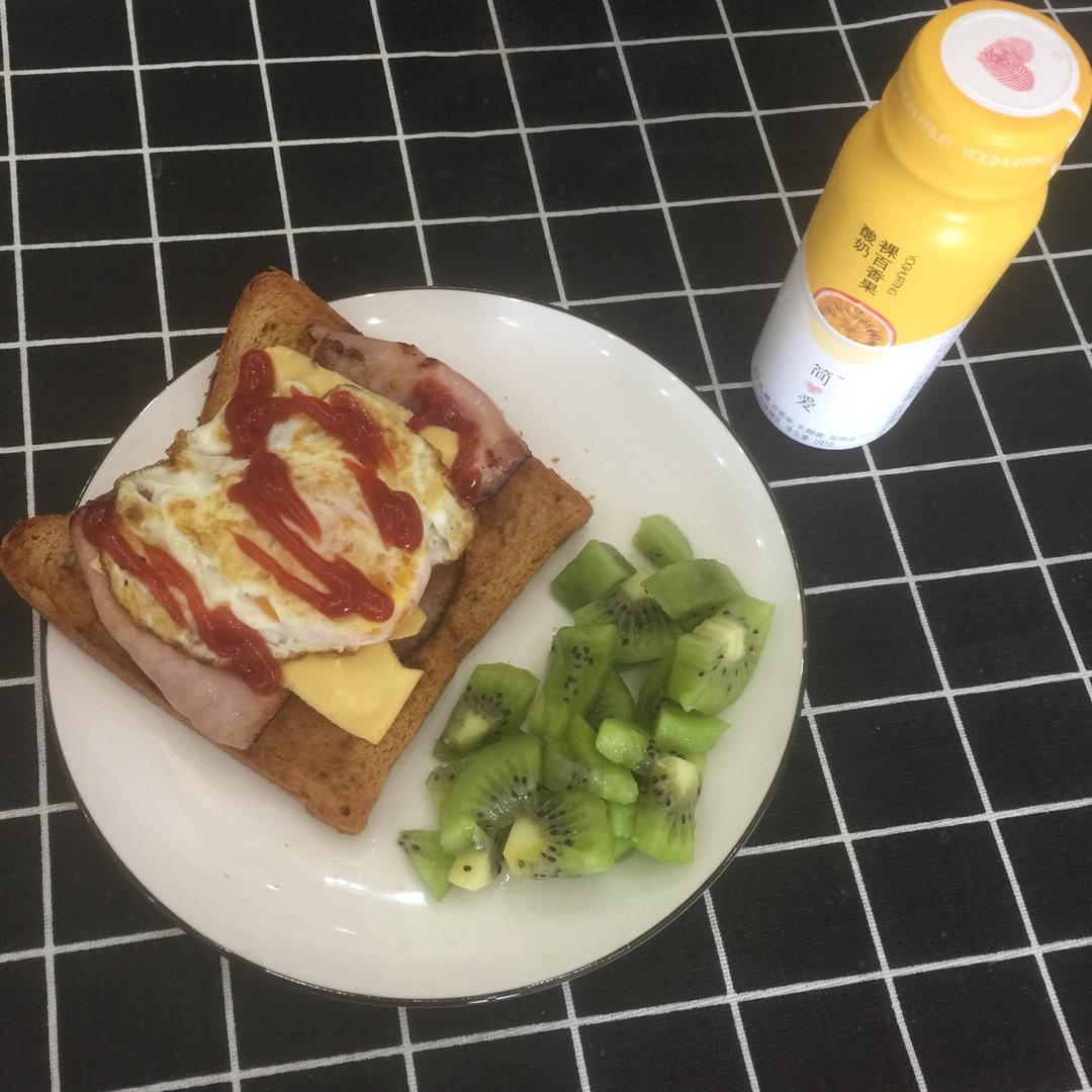 开放式三明治