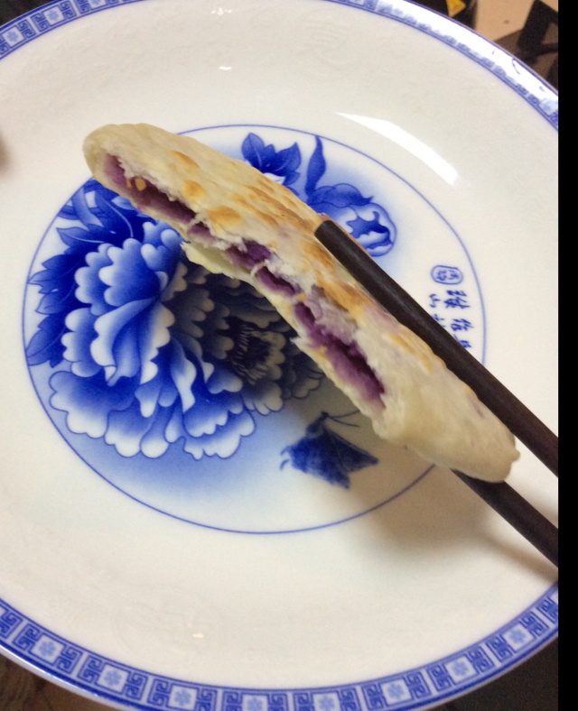 紫薯馅饼
