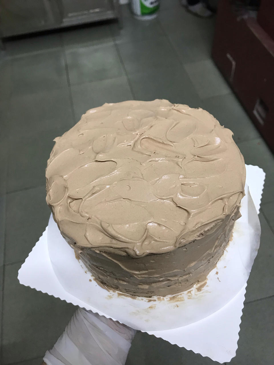 巧克力奶油蛋糕/巧克力奶油的操作手法。/「戚风及其衍生」烘焙视频蛋糕篇2