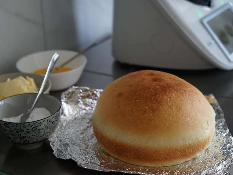 纯奶手撕吐司的做法 步骤1