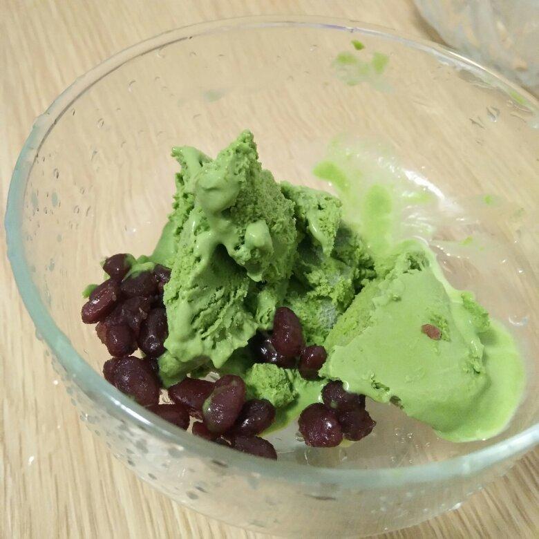 无蛋抹茶冰淇淋