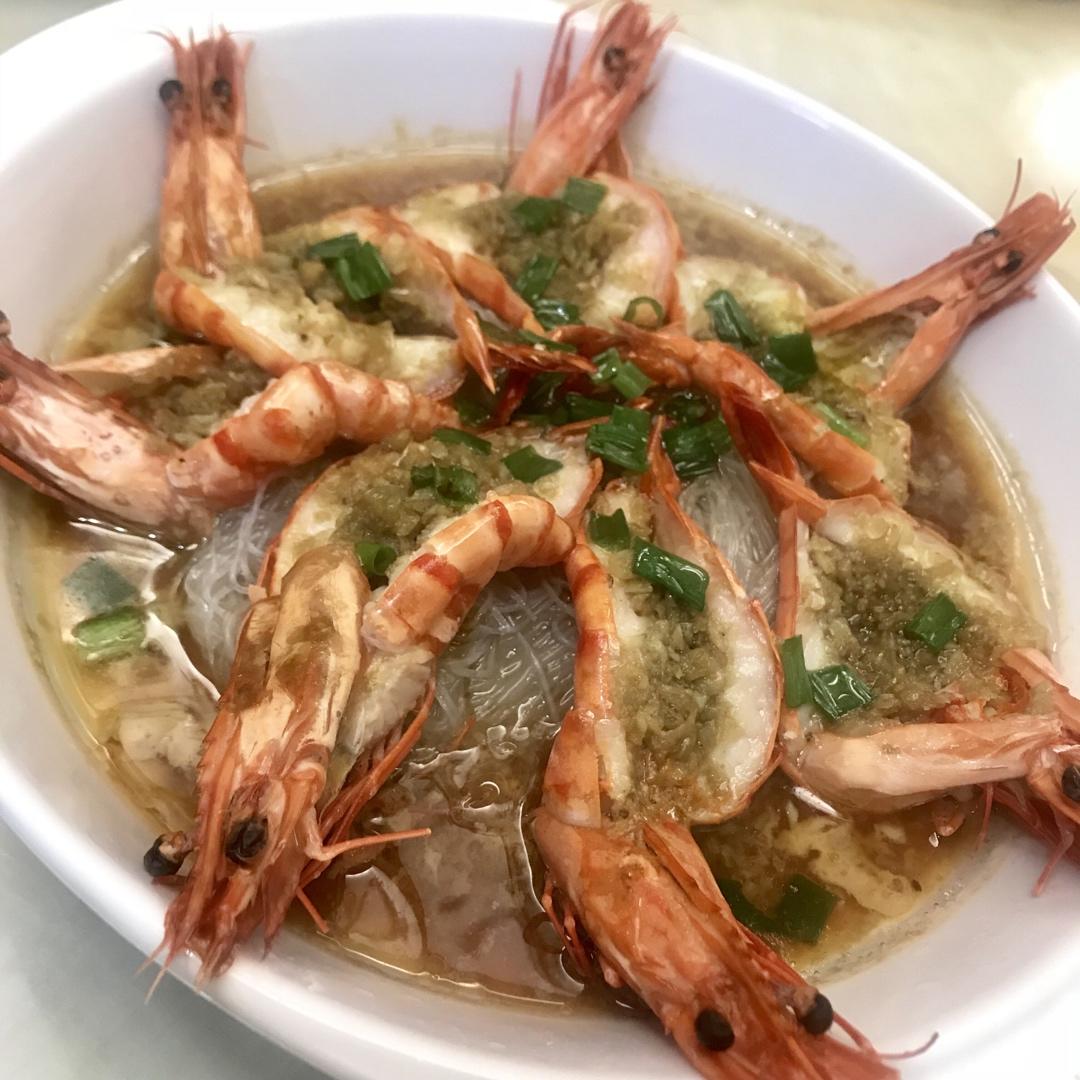 蒜蓉粉丝蒸虾