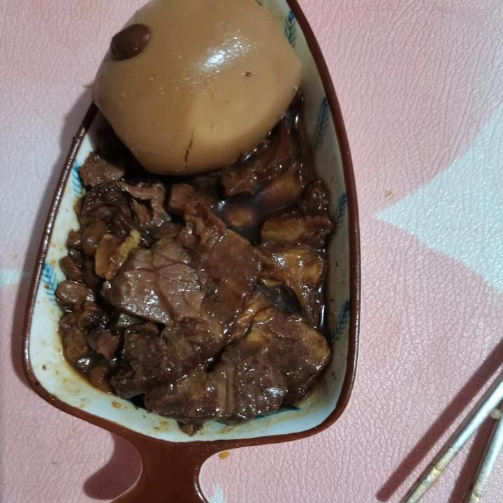 超简单的高压锅酱牛肉