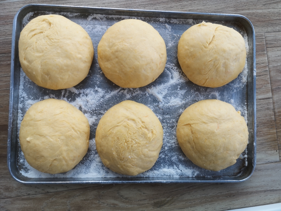 无糖南瓜饼——普通面粉发面饼的做法 步骤9