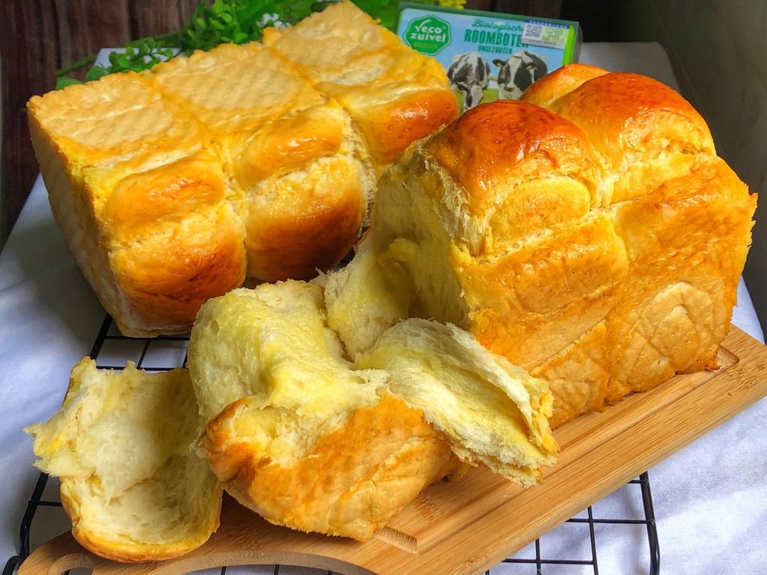 纯奶手撕吐司的做法 步骤1